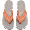 imageClarks Womens Brinkley Jazz Flip FlopTangerinePop Synthetic