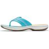 imageClarks Womens Brinkley Jazz Flip FlopTurquoise Ombre