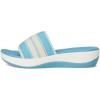 imageClarks Womens Arla Hollis SandalLight Blue Combi Textile