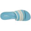 imageClarks Womens Arla Hollis SandalLight Blue Combi Textile