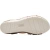 imageClarks Womens Calenne Clara Wedge SandalBronze Metallic Textile