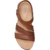 imageClarks Womens Calenne Clara Wedge SandalTan Combi