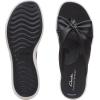 imageClarks Womens Drift Ave Wedge SandalBlack Synthetic