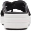 imageClarks Womens Drift Ave Wedge SandalBlack Synthetic