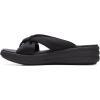 imageClarks Womens Drift Ave Wedge SandalBlackBlack Textile