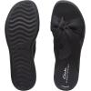 imageClarks Womens Drift Ave Wedge SandalBlackBlack Textile