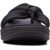 imageClarks Womens Drift Ave Wedge SandalBlackBlack Textile