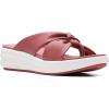 imageClarks Womens Drift Ave Wedge SandalDusty Rose Synthetic