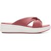 imageClarks Womens Drift Ave Wedge SandalDusty Rose Synthetic