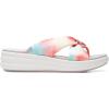 imageClarks Womens Drift Ave Wedge SandalMulticolour Textile