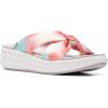 imageClarks Womens Drift Ave Wedge SandalMulticolour Textile