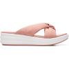 imageClarks Womens Drift Ave Wedge SandalPeach Textile