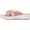 imageClarks Womens Drift Ave Wedge SandalPeach Textile