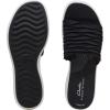 imageClarks Womens Slip On Open Toe Slide SandalsBlack Synthetic