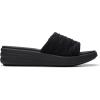 imageClarks Womens Slip On Open Toe Slide SandalsBlackBlack Synthetic