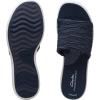 imageClarks Womens Slip On Open Toe Slide SandalsNavy Synthetic