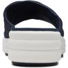 imageClarks Womens Slip On Open Toe Slide SandalsNavy Synthetic