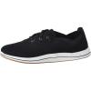 imageClarks Womens Breeze Ave Ii SneakerBlack Textile