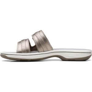 imageClarks  Womens Breeze Piper H Shoes Color Pewter Size 5 M US