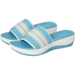 imageClarks Womens Arla Hollis SandalLight Blue Combi Textile