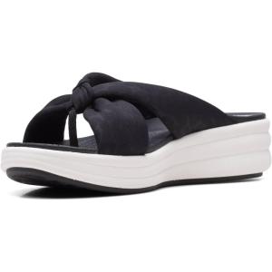 imageClarks Womens Drift Ave Wedge SandalBlack Interest