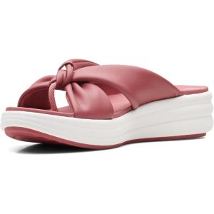 imageClarks Womens Drift Ave Wedge SandalDusty Rose Synthetic