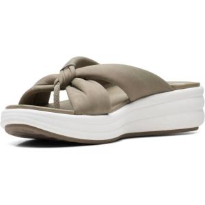 imageClarks Womens Drift Ave Wedge SandalOlive Interest