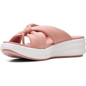 imageClarks Womens Drift Ave Wedge SandalPeach Textile
