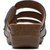 imageClarks Womens Calenne Lily SandalBronze Metallic Leather