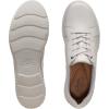 imageClarks Womens Caroline Ella SneakerWhite Leather