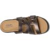 imageClarks Womens Merliah 2 Cove Heeled SandalBronze Metallic Leather