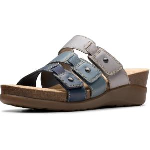 imageClarks Womens Calenne Lily SandalNavy Multi Leather