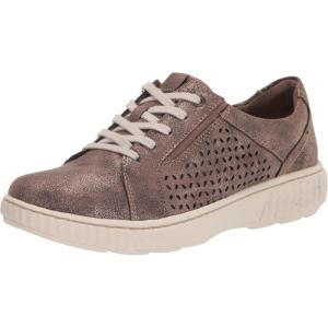 imageClarks Womens Caroline Ella SneakerBronze Metallic Textile