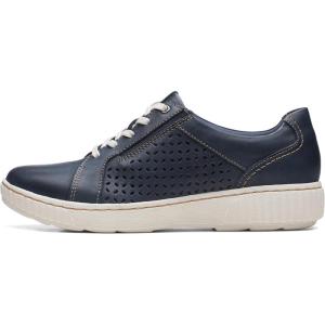 imageClarks Womens Caroline Ella SneakerNavy Leather