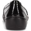 imageClarks Cora Daisy Womens Slip OnBlack Synthetic Crinkle Patent Synthetic