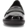 imageClarks Cora Daisy Womens Slip OnBlack Synthetic Crinkle Patent Synthetic