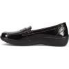 imageClarks Cora Daisy Womens Slip OnBlack Synthetic Crinkle Patent Synthetic