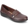 imageClarks Cora Daisy Womens Slip OnDark Brown Tumbled Leather