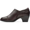 imageClarks Womens Emily 2 Dove PumpDark Brown Leather