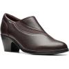 imageClarks Womens Emily 2 Dove PumpDark Brown Leather