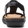 imageClarks Womens Laurieann Kay Flat SandalBlack Leather