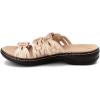 imageClarks Womens Leisa Faye SandalRose Gold Leather