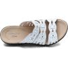 imageClarks Womens Leisa Faye SandalWhite Leather