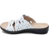 imageClarks Womens Leisa Faye SandalWhite Leather