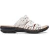 imageClarks Womens Leisa Faye SandalWhite Patent Synthetic