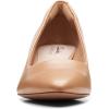 imageClarks Womens Shondrah Jade PumpLight Tan Leather