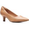 imageClarks Womens Shondrah Jade PumpLight Tan Leather