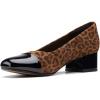 imageClarks Womens Marilyn Sara PumpDark Tan Leopard Suede