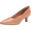 imageClarks Womens Shondrah Jade PumpLight Tan Leather