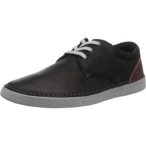 imageClarks Mens LowTop SneakersBlack Leather